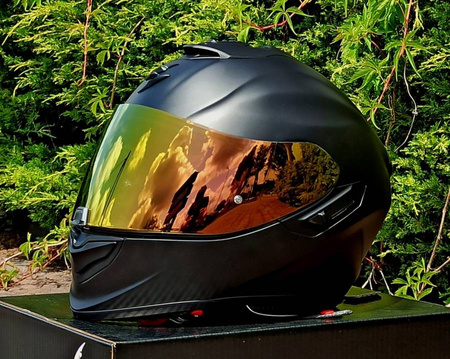 Wizjer SCORPION do kasku EXO-1400 R1 520 391 gold złote lustro