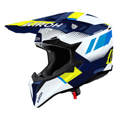 Kask AIROH Wraaap Vision yellow blue gloss