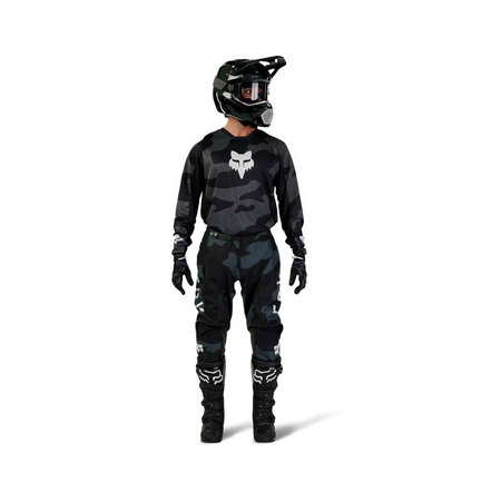 Spodnie  FOX 180 BNKR black camo   