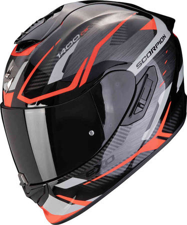 Kask Scorpion EXO-1400 AIR Evo II Accord black red grey