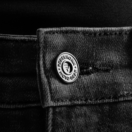 Spodnie męskie jeans REBELHORN Classic monolayer black