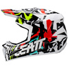 Kask + gogle  LEATT Kit Moto 3.5 V23 Zebra