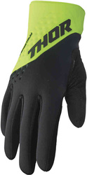 Rękawice ocieplane THOR Spectrum Cold Weather black fluo