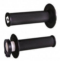 Manetki ODI MX V2 Lock-On No-Waffle przykręcane czarne