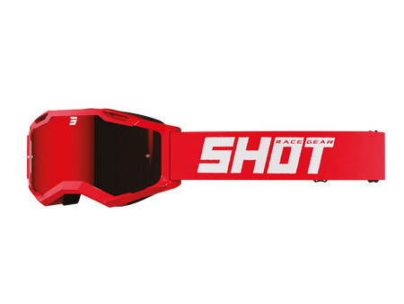 Gogle SHOT Assault 2.0 red lustro
