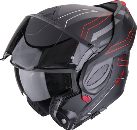 Kask SCORPION EXO-TECH Conquer black red