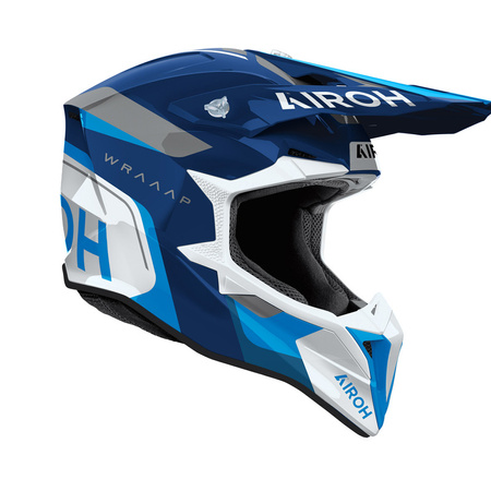 Kask AIROH Wraaap Conquer blue gloss