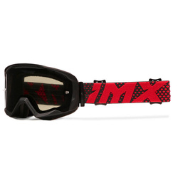 Gogle IMX Endurance Flip Black Matt / Red   2 szyby