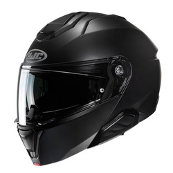 Kask HJC i91 semi flat black + interkom  komunikacja MESH