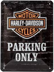 Nostalgic Art Tablica HARLEY-DAVIDSON Parking Only 15x20 cm