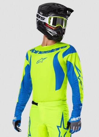 Bluza koszulka ALPINESTARS Fluid Haul yellow blue