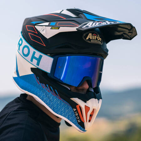 Gogle AIROH Blast XR1 Blue Matt 