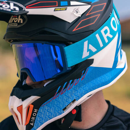 Gogle AIROH Blast XR1 Blue Matt 