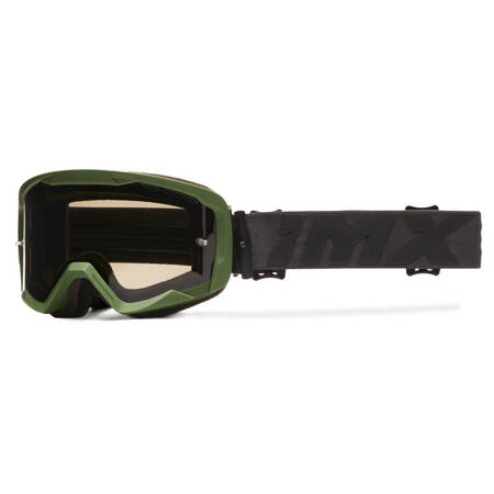 Gogle IMX Endurance Flip Green Matt  2 szyby