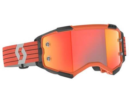 Gogle SCOTT Fury orange grey - 2 szyby