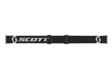 Gogle SCOTT Fury red black   - 2 szyby - czarny pasek