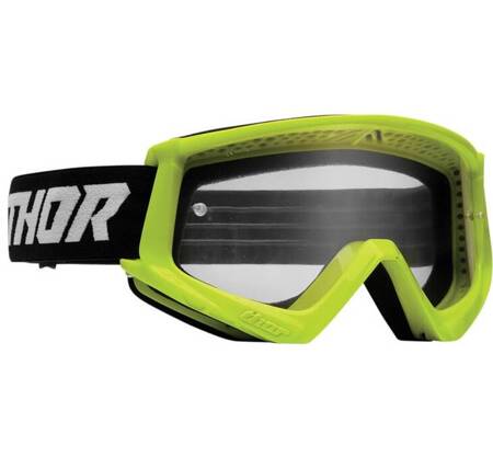 Gogle dziecięce THOR YOUTH Combat Racer fluo