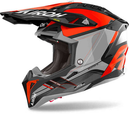 Kask AIROH Aviator 3 Saber Orange Gloss