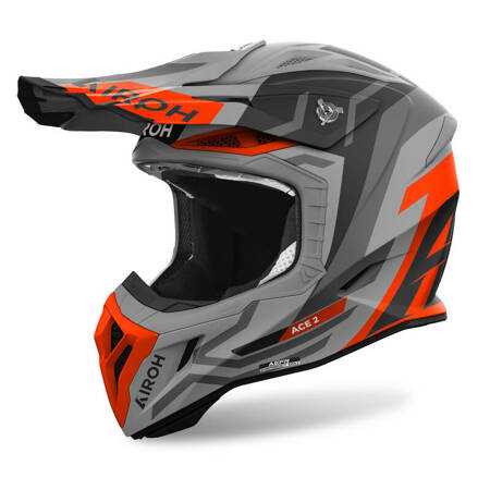 Kask AIROH Aviator ACE 2 Ground Orange Matt