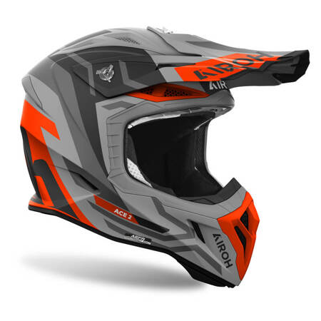 Kask AIROH Aviator ACE 2 Ground Orange Matt