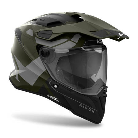 Kask AIROH Commander 2 Reveal Military green matt