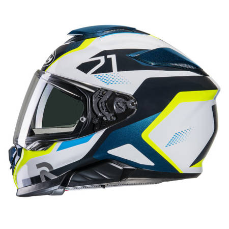 Kask HJC RPHA 71 Hapel blue / yellow