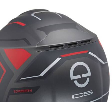 Kask SCHUBERTH C5 Omega anthracite red