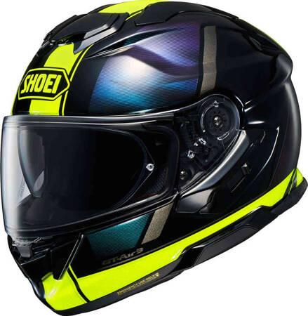 Kask SHOEI GT-Air 3 Scenario TC-3 fluo  / black  + interkom 