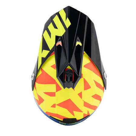 Kask dziecięcy IMX FMX-01 blue yellow red