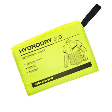 Kurtka przeciwdeszczowa SHIMA Hydrodry 2.0 black / fluo