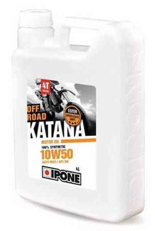 Olej silnikowy IPONE KATANA Off Road 10W50 4T 4L+1L Gratis