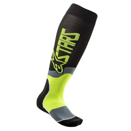 Skarpety ALPINESTARS MX Plus-2 black fluo 37-39