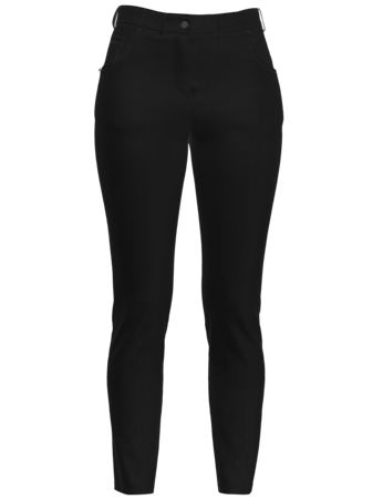 Spodnie damskie jeans REBELHORN Classic III Lady black (skinny fit)