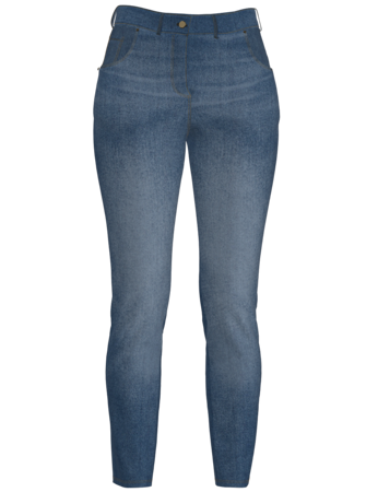 Spodnie damskie jeans REBELHORN Classic III Lady washed blue (skinny fit)