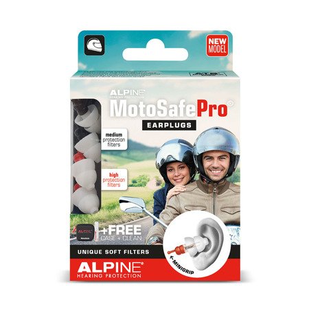 Stopery do uszu ALPINE MotoSafe PRO Race + Tour