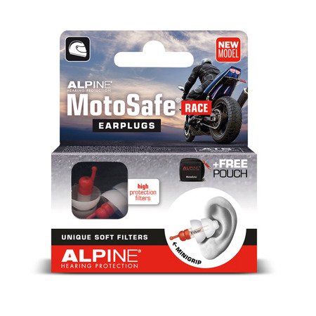 Stopery do uszu ALPINE MotoSafe Race