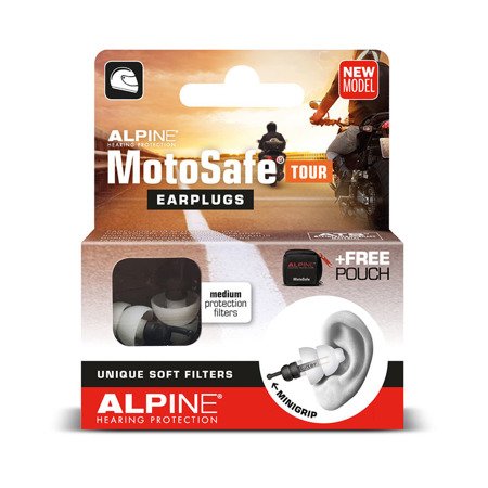 Stopery do uszu ALPINE MotoSafe Tour