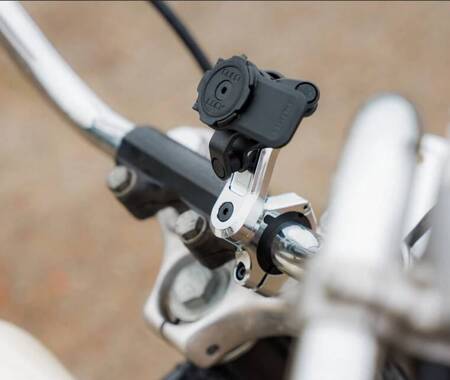 Uchwyt na kierownicę QUADLOCK Handlebar Mount PRO Chrome 22,2-35 mm