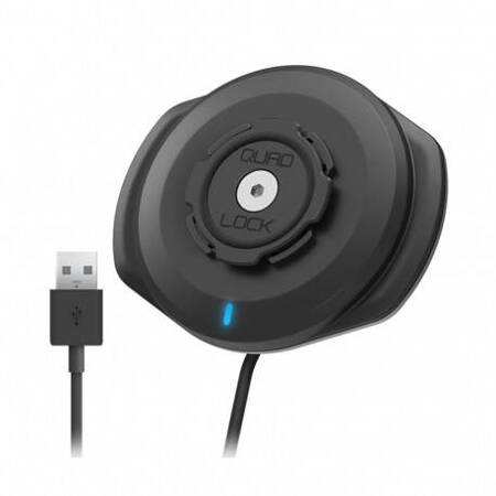 Wodoodporna głowica z ładowarką indukcyjną  QUADLOCK USB Weatherproof Wireless Charger V3