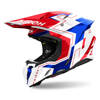 Kask AIROH Twist 3 Dizzy blue red gloss