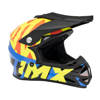 Kask dziecięcy IMX FMX-01 blue yellow red